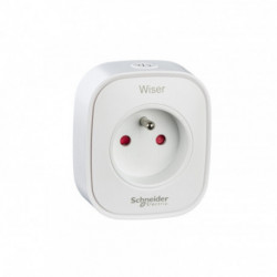 SCHNEIDER ELECTRIC - Connected plug and repeater Zigbee 3.0 Wiser