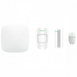 AJAX - Starter kit (Hub + DoorProtect + MotionProtect + SpaceControl) blanc