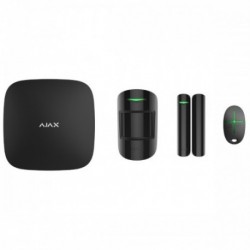 AJAX - Starter kit (Hub + DoorProtect + MotionProtect + SpaceControl) noir