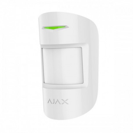 AJAX - Détecteur de mouvement radio double technologie blanc