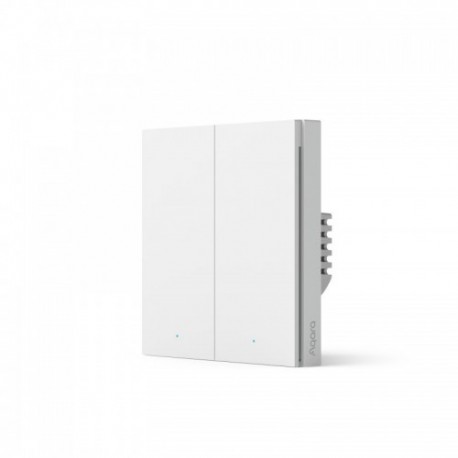 XIAOMI AQARA - ZigBee 3.0 Smart double wall switch H1 (no neutral)