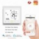 MOES - Thermostat intelligent Zigbee Blanc pour plancher chauffant électrique 16A