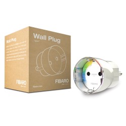 FIBARO - Z-Wave+ Wall Plug FGWPF-102 ZW5 Type F