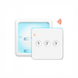 LORATAP - Zigbee 3.0 wireless scene wall switch - 3 buttons