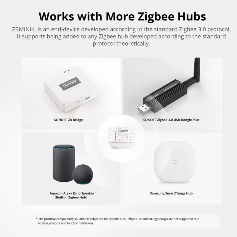 SONOFF ZBMINI-L Zigbee 3.0 Smart Switch by ITead works without neutral  wire? - Zigbee - Home Assistant Community