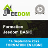 Formation Jeedom Basic - EN LIGNE - 13 Juillet 2022