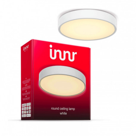 INNR - Plafonnier LED connecté - 30cm - Blanc chaud - Zigbee Lightlink