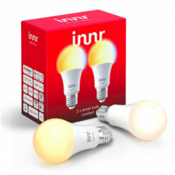 INNR - Connected bulb type E27 - ZigBee 3.0 - Pack of 2 bulbs - White adjustable - 2200K to 5000K