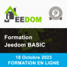 Formation Jeedom Basic - EN LIGNE - 18 Octobre 2023