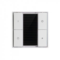 SUNRICHER - Interrupteur Zigbee 3.0 Green Power sans piles (panneau solaire) - 4 boutons