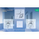 NOUS - Zigbee 3.0 Smart Touch Switch (1 channel with/without neutral)