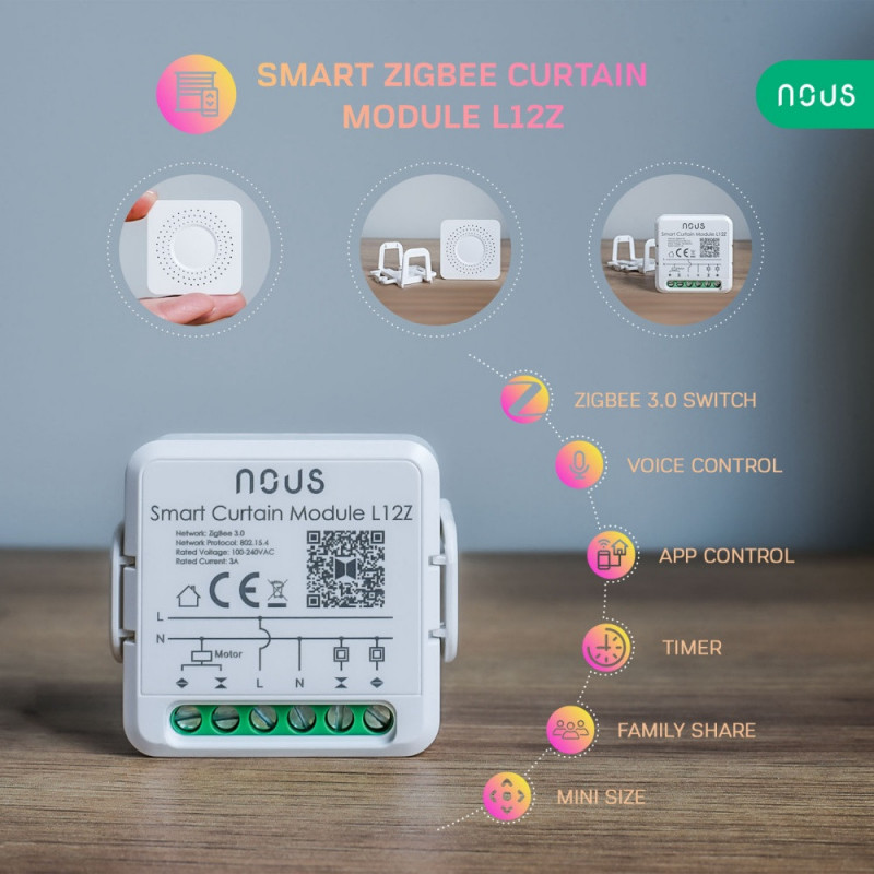 Test de la box domotique NOUS E1 Zigbee compatible Tuya