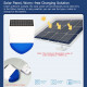 MOES - Sirène extérieure WIFI Tuya (alimentation panneau solaire)