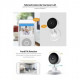 IMMAX - Tuya ONVIF WIFI indoor connected camera (360° - 70° - 3MP)