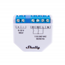 SHELLY - Micromodule variateur intelligent Wi-Fi Shelly Plus 0-10V Dimmer