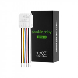 ZOOZ - Z-Wave+ 700 Double relay module ZEN51