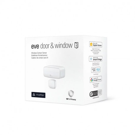 EVE - Capteur de contact intelligent Eve Door & Window (Matter over Thread)