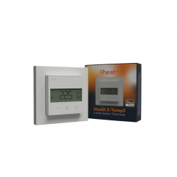 HEATIT - Thermostat Z-Wave+ sans fil Z-Temp3 blanc