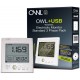 OWL Pack compteur d'énergie OWL+USB CM160 pour installation triphasée (pinces larges)