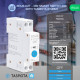 NOUS - Tasmota module 20A + Consumption measurement Din Rail Format