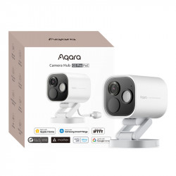 AQARA - Caméra extérieure et contrôleur domotique Zigbee Aqara Camera Hub G5 Pro (PoE) Blanc