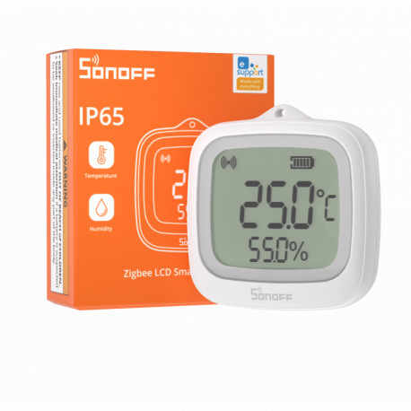 SONOFF - Zigbee IP65 temperature and humidity sensor with display