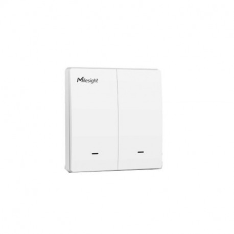 MILESIGHT - LoRaWAN Smart Scene Panel , 2 wires, 2 buttons