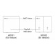 MILESIGHT - Interrupteur mural LoRaWAN, 3 fils, 1 bouton