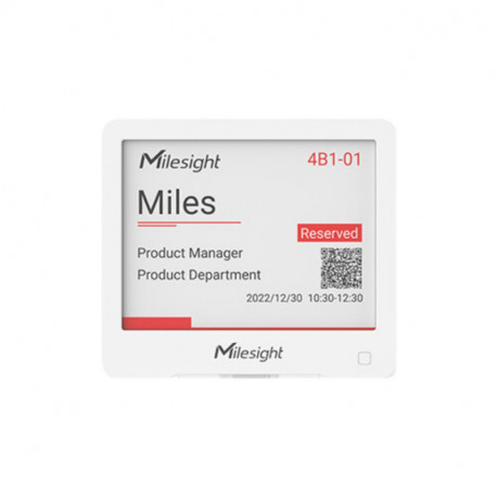 MILESIGHT - Ecran tactile LoRawan E-Ink DS3604