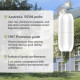 HAOZEE - Capteur de sol Zigbee Tuya Smart Life (temp + hum)