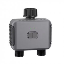 HAOZEE - Programmateur arrosage Zigbee double Tuya Smart Life HZ-WT04