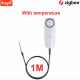 HAOZEE - Capteur de température Zigbee Tuya Smart Life sur câble