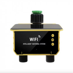 YIERYI - Programmateur arrosage Double WIFI Tuya + capteur pluie