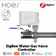 MOES - Vanne eau ou gaz Zigbee Tuya Smart Life sur piles