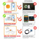 MORAY - Capteur de niveau d'eau, liquide, carburant par ultrason WIFI Tuya Smart Life 5V DC