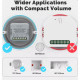 MOES - Module commutateur Zigbee Tuya 16A + mesure consommation