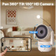 MOES - Caméra de surveillance intérieure WIFI Tuya Smart Life 4MP