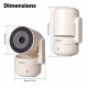 MOES - Caméra de surveillance intérieure WIFI Tuya Smart Life 4MP