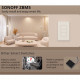 SONOFF - Interrupteur mural Zigbee 3 canaux blanc ZBM5-3C-86W