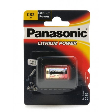 PANASONIC Blister 1 pile lithium CR2 3V 750 mAh