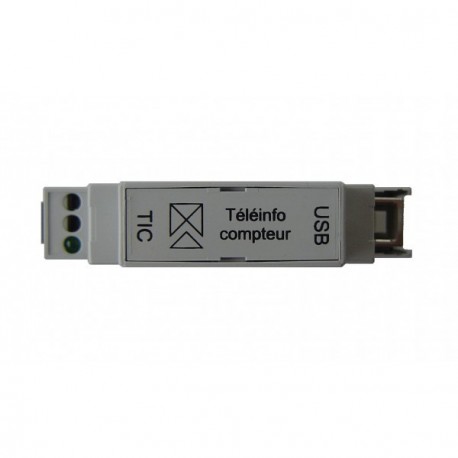 Interface de téléinformation USB RAIL DIN pour 1 compteurs