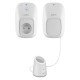 BELKIN - Pack Prise commandée WiFi WeMo Switch et détecteur de mouvement WeMo Motion Sensor 