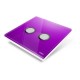 EDISIO - Cover Plate Diamond purple 2 Channels