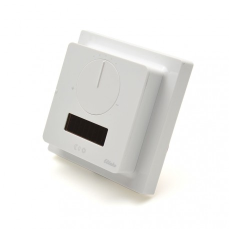 ELTAKO Temperature controller with hand wheel - white