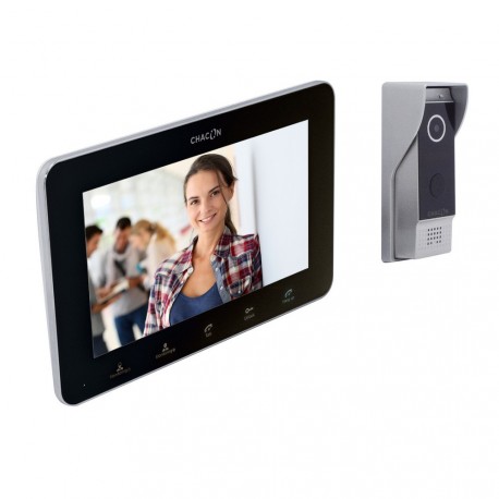 CHACON - Videophone IP avec écran noir 