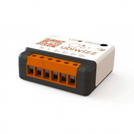 UBIWIZZ Micromodule commutateur double EnOcean