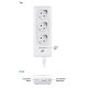 UBIQUITi - mFi Power Strip mPower