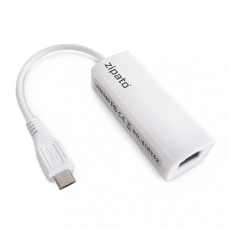 ZIPATO - Micro-USB to Ethernet Adapter for ZipaTile