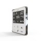 HELTUN - Z-Wave+ Heating thermostat (white glass and silver frame)