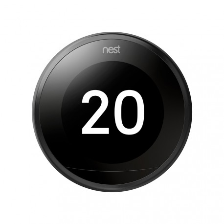 NEST - Nest Learning Thermostat 3rd generation Black